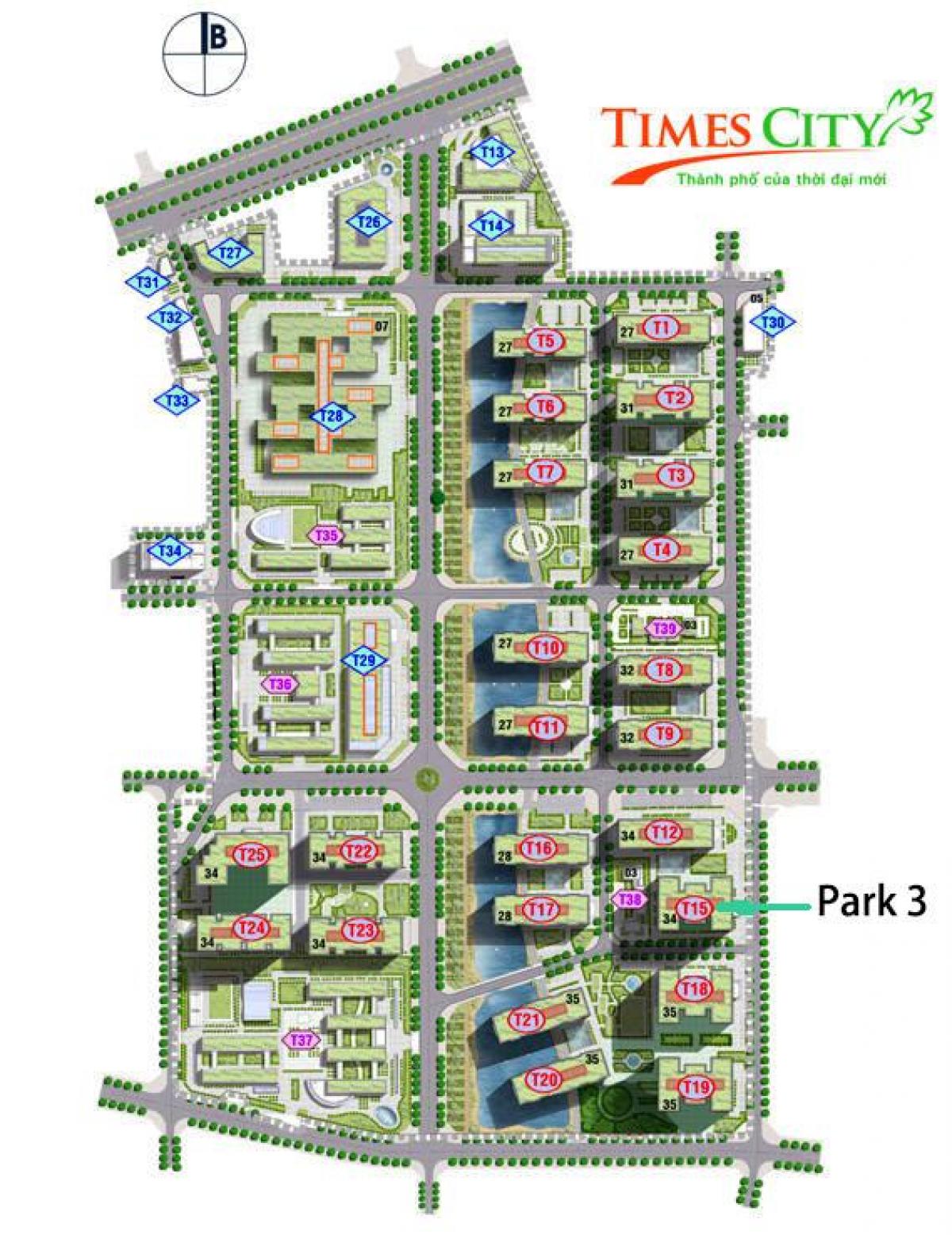 Bản đồ của thành phố hà