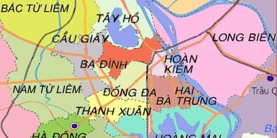 Bản đồ của hà đông hà